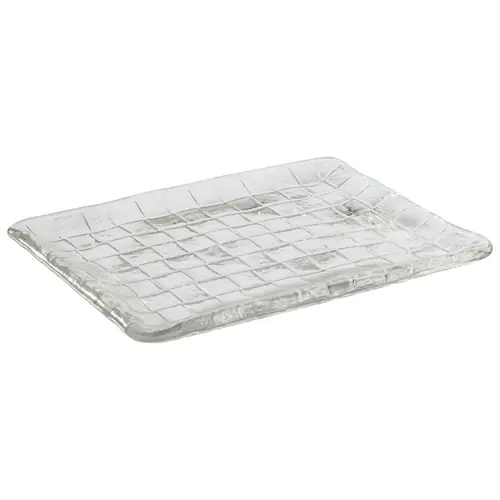 Tablett Sushiboard Glas transparent TAKASHI 230 mm x 180 mm H 15 mm Sonderangebot