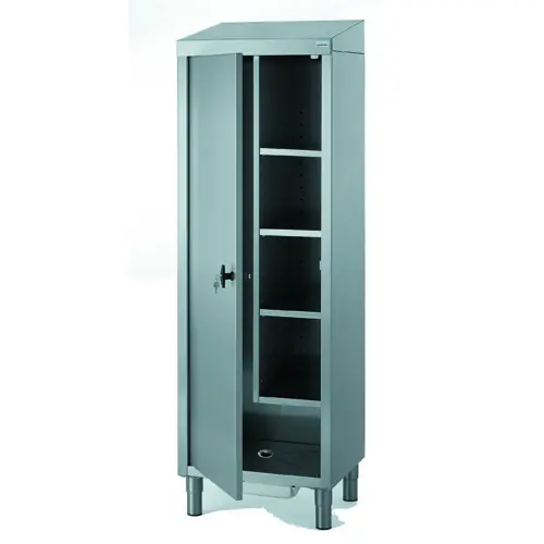 Putzmittelschrank mit Trennwand mit Bodenablauf 1 Flügeltür 600 mm x 500 mm H 1890 mm Neue Ware