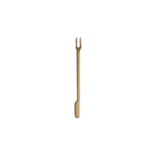 Aperitifgabel Edelstahl kupferfarben 135 mm Letzte Chance