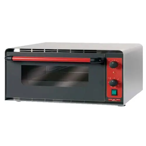 Top-Angebot RESTPOSTEN Pizzaofen, PICOLLO 134, 1 Backkammer 350 x 360 x H 90 mm, für 1 Pizza à Ø 34 cm, Innenbeleuchtung