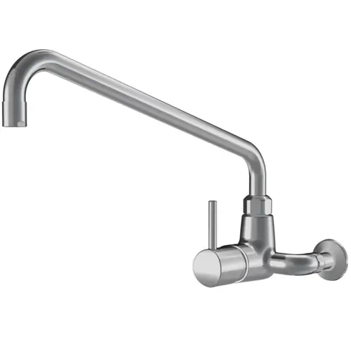 Kracherpreis Hebelmischer GASTRO Zweiloch Wandarmatur Ausladung 450 mm H 296 mm