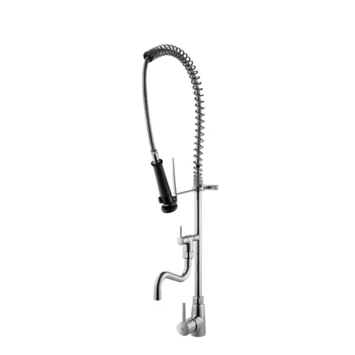 Geschirrbrause GASTRO Einloch mit Auslauf Ausladung 200 mm H 1020 mm Markenprodukt