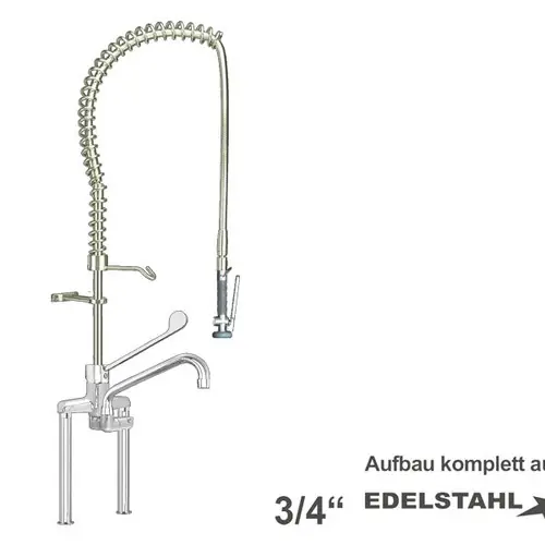 Geschirrwaschbrause maxum 3/4" Hebelmischer mit Auslauf Kracherpreis