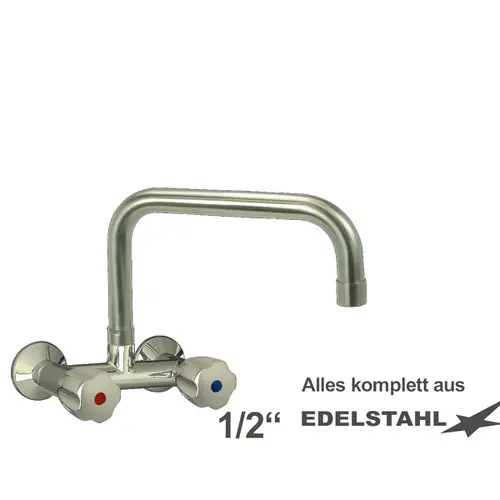 Wandbatterie CLASSIC 1/2" Ausladung 250 mm C-Auslauf gerade Solange Der Vorrat Reicht