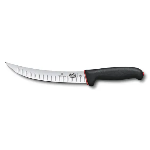 Nur Für Kurze Zeit Schlachtmesser DUAL GRIP Klingenlänge 20 cm Kullenschliff L 34 cm
