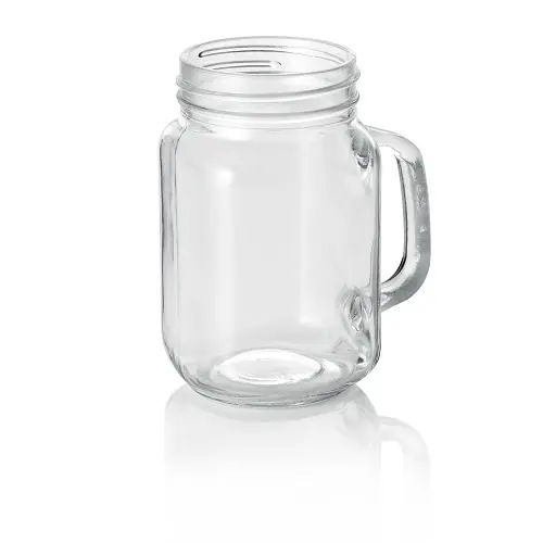 Limobecher CARO Glas mit Henkel 450 ml Aktuell