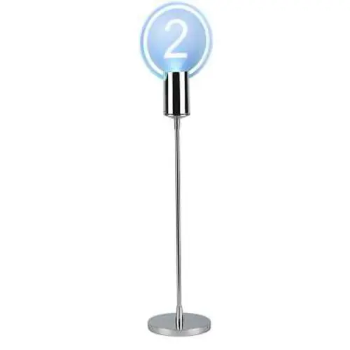 LED-Tischnummernschilder H 460 mm Neu