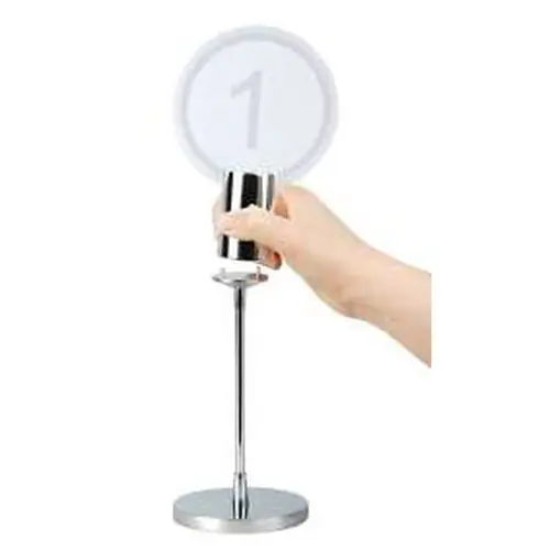Preisreduziert LED-Tischnummernschilder H 317 mm