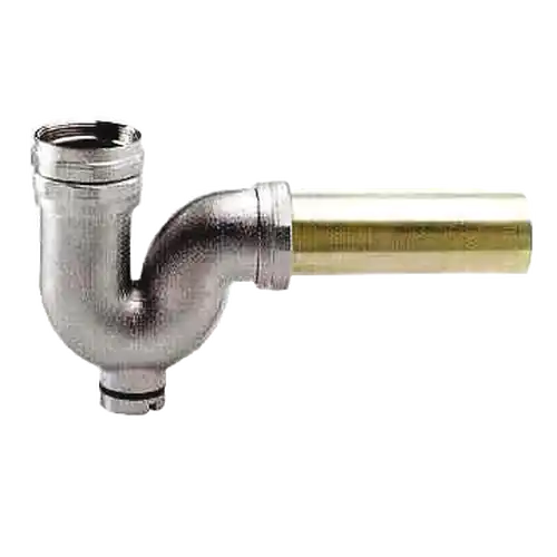 Expressversand Siphon Messing verchromt 1 1/2"