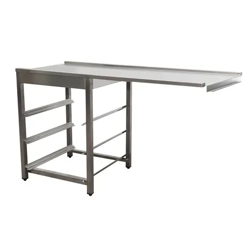 Ablauftisch für Spülmaschine rechts 1600 x 700 x H 900 mm Highlight
