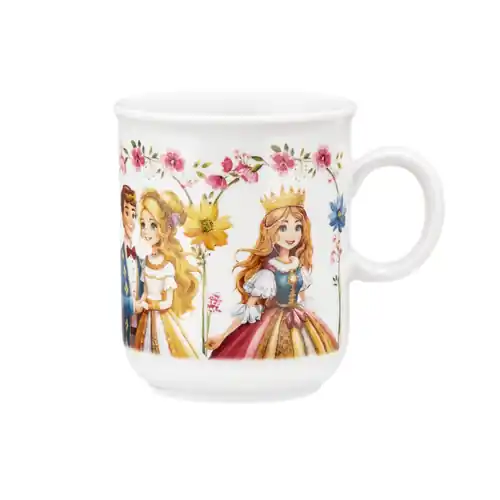 Sichere Zahlung Kinderbecher Prinzessin Hartporzellan 250 ml
