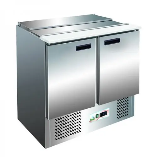 Kracherpreis Kühl-Saladette SEC900 368 ltr Statische Kühlung Gastronorm