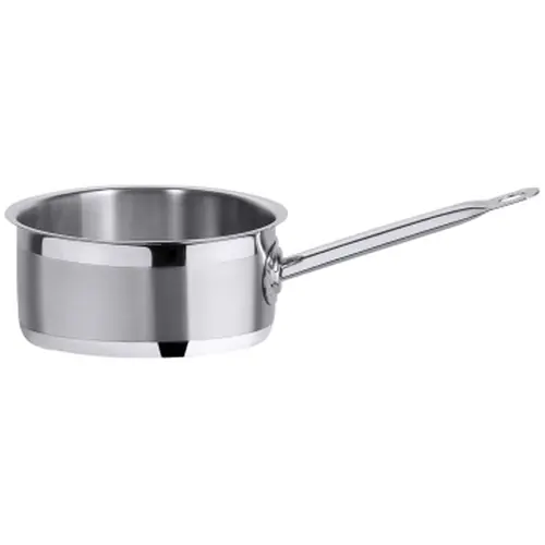 Stielkasserole KG 2200 PROFESSIONAL 1,5 ltr Edelstahl 0,8 mm Ø 160 mm H 100 mm Edelstahlrohrstiel Bestseller