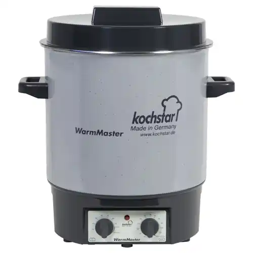 Sale Glühweintopf Einkochautomat WarmMaster S weiß grau 27 ltr 230 Volt 1800 Watt