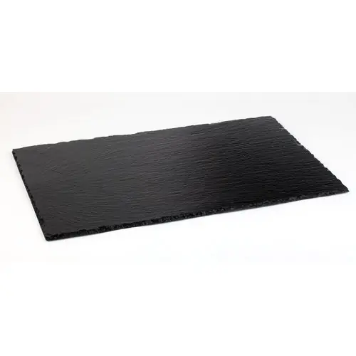 Geprüft Naturschieferplatte GN 2/4 Naturschiefer schwarz H 7 mm