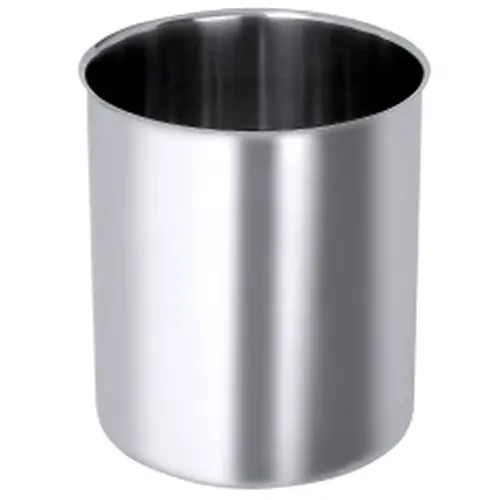 Zylindrischer Behälter 1 ltr Edelstahl Ø 105 mm H 150 mm Solange Der Vorrat Reicht