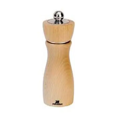 Bestseller Pfeffermühle, "Evian", Buchenholz - natur, Höhe 16 cm