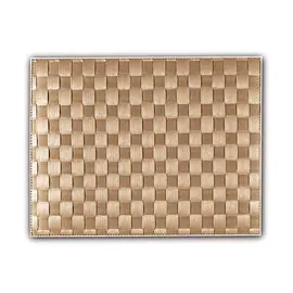 Gewebe-Tischset Kunststoff PP (Polypropylen) beige rechteckig 415 mm 300 mm Markenware