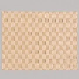 Gewebe-Tischset Kunststoff PP (Polypropylen) ecru rund 360 mm Sale