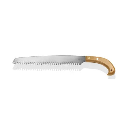 Eissäge gerade Klinge Sägeschliff gebogen braun Klingenlänge 27 cm Neu
