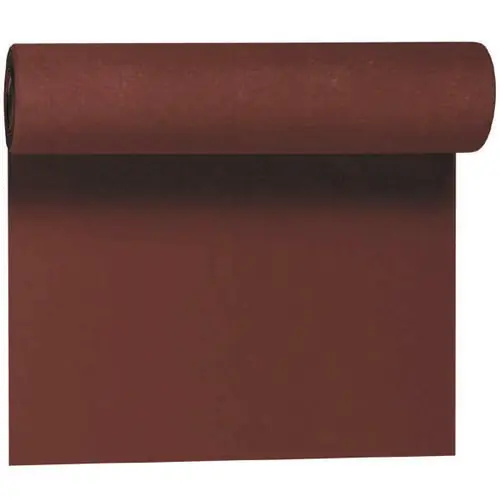 Günstig Tischläufer Tête-à-Tête, Dunicel® , FSC-zertifiziert, perforiert und praktisch von der Rolle, Farbe Cafe, 20 Abschnitte je 1,20 m lang und 40 cm breit, 6 Rollen à 24 m
