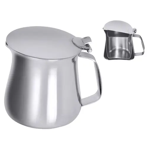 Isoliertes Kaffeekännchen Edelstahl 18/10 mit Deckel matt 300 ml H 100 mm Angebot