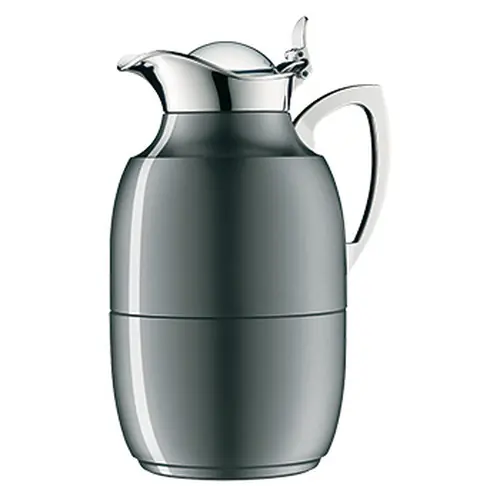 Isolierkanne Juwel, GV 1,0 L, ca. 8 Tassen, Aluminium lackiert, liquid platinum Top-Seller