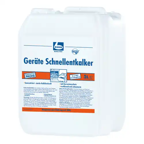 Preis Gesenkt Geräte-Schnellentkalker flüssig Konzentrat 5 Liter Kanister