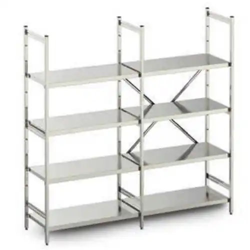 Standregal NORM 5 2375 mm 600 mm H 2000 mm 6 geschlossene Auflage(n) Fachlast 150 kg Feldlast 600 kg Geprüft