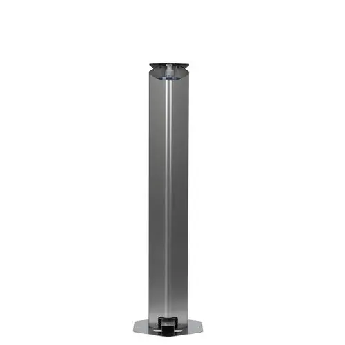 Desinfektionsmittelspender mit Fußpedal Standmodell 320 mm x 280 mm H 1000 mm Garantierte Lieferung