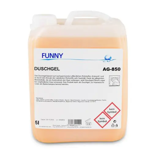 Neu Duschgel Pfirsich 5 Liter Kanister
