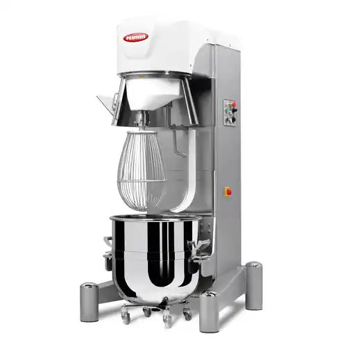 Knallerangebot Rührmaschine PL 140 Edelstahl 400 Volt 5500 + 750 Watt Geschwindigkeitsstufen variabel Bedienpanel Start/Stopp