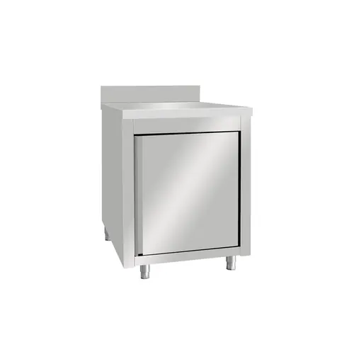 Günstig Arbeitsschrank 600 mm x 600 mm H 850 mm 1 Flügeltür Aufkantung