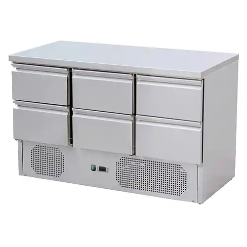 Kühltisch 260 ltr 6 Schubladen Schnäppchen