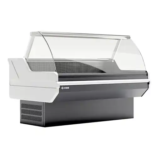 Must-Have Freikühltheke Orbit 200 Statische Kühlung 700 Watt L 2005 mm Rückschiebescheiben