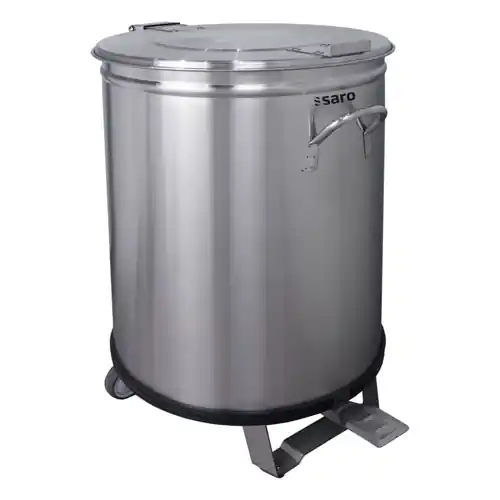 Mülleimer MPS 50 mit Fußpedal Softclosedeckel 50 ltr Nur Heute