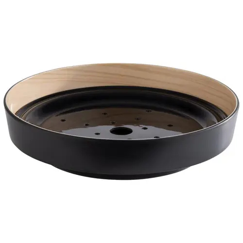 Schale FRIDA beige schwarz Ø 255 mm Online Kaufen