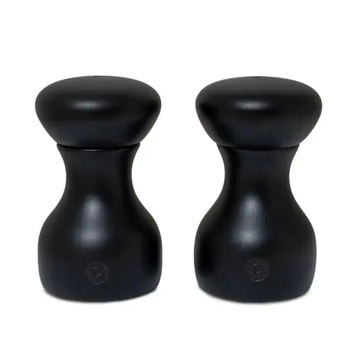 Bestseller Salzmühle Pfeffermühle LYON 2er-Set Buche schwarz H 95 mm