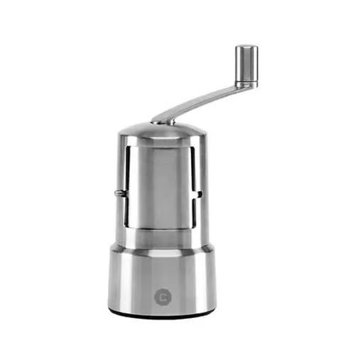 Super-Preis Kurbelmühle COPENHAGEN für Pfeffer Salz Gewürze Kräuter Edelstahl H 105 mm