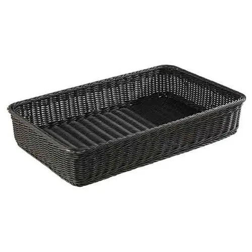 Neue Ware Korb PROFI LINE GN 1/1 PP schwarz 530 mm x 325 mm H 100 mm