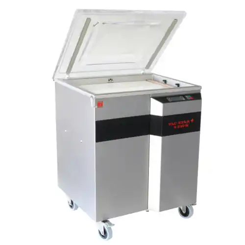 Vakuum-Verpackungsmaschine S-240 M-SX Kammergerät 2 Schweißleisten 470 mm 40 m³/h Bestseller