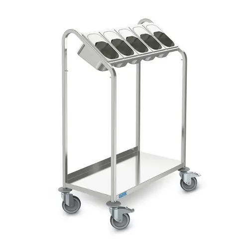 Direkt Vom Hersteller Besteckwagen Tablettwagen BTW 5GN/100TA H 1290 mm