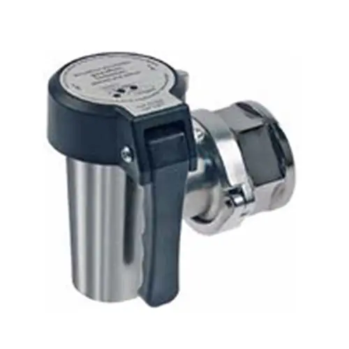Highlight Entleerhahn Kochkessel 1 1/2" mit Überwurfmutter O-Ring dichtend Ausladung 100 mm Messing