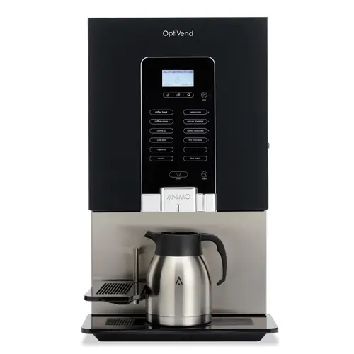 Heißgetränkeautomat OPTIVEND 33 TS NG schwarzgrau 3 Produktbehälter Direktkauf