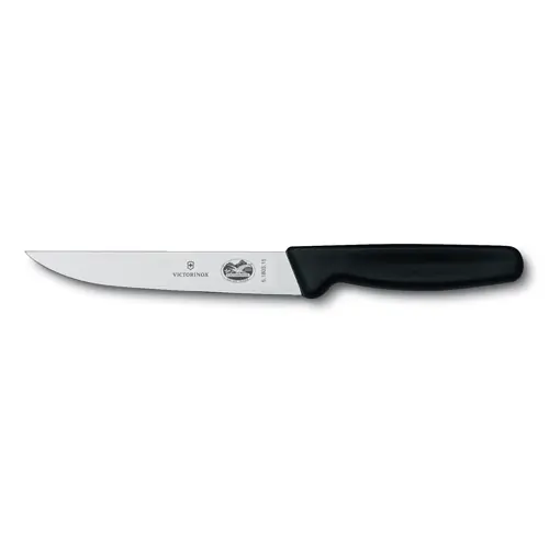 Tranchiermesser schmal glatter Schliff schwarz Klingenlänge 15 cm Neuheit