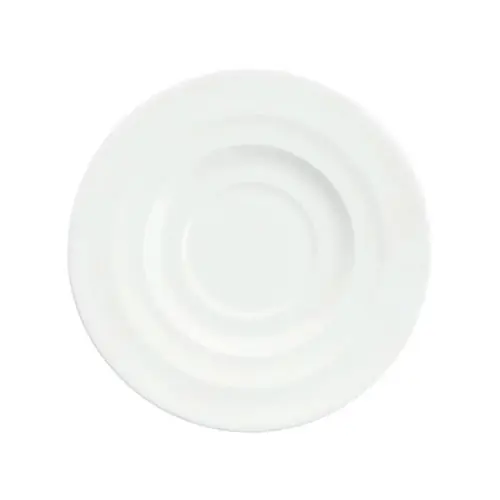 Versand Am Gleichen Tag Kombiuntertasse CIELO Bone China weiß Ø 160 mm