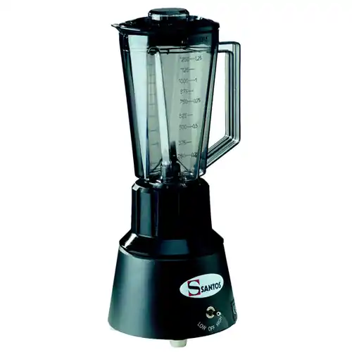 Markenware Bar-Blender Mixerbehälter aus Kunststoff anthrazit