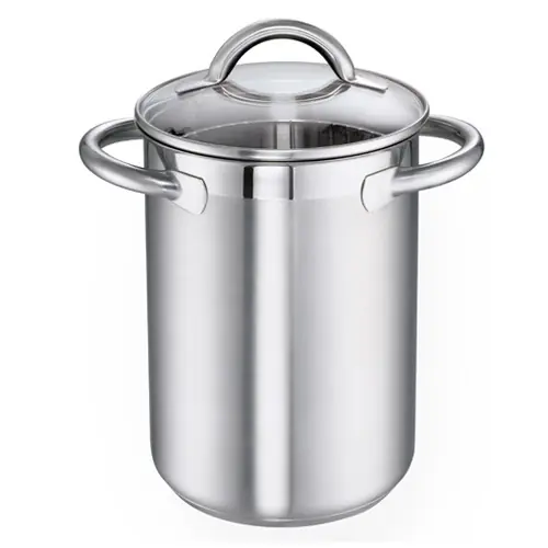 Spargeltopf Loop 4,5 ltr Ø 160 mm Edelstahl induktionsgeeignet Boden-Ø 145 mm Neue Kollektion