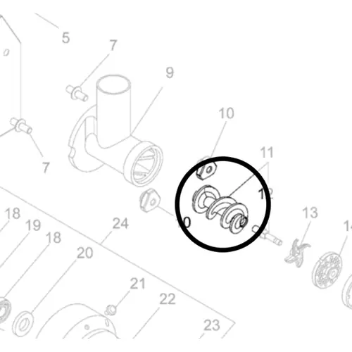 Preiswert Gruppo Coclea Inox 12