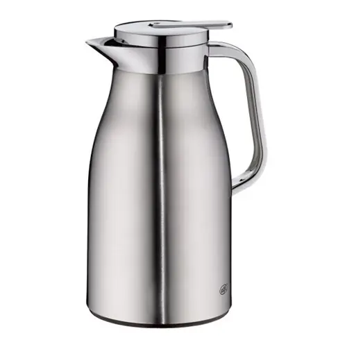 Nur Heute Isolierkanne SKYLINE 1,0 ltr Edelstahl matt Einhandbedienung